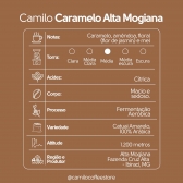 Café Especial Camilo Caramelo Alta Mogiana 250g EM GRÃOS 100% Arábica