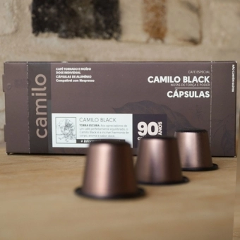 Cápsulas Camilo Black 100% Arábica - 10 unidades