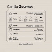 Café Camilo Gourmet 1Kg EM GRÃOS 100% Arábica