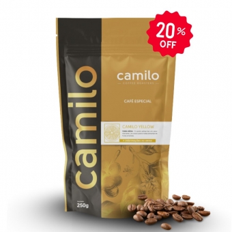Café Camilo Especial Yellow Alta Mogiana 250g EM GRÃOS 100% Arábica