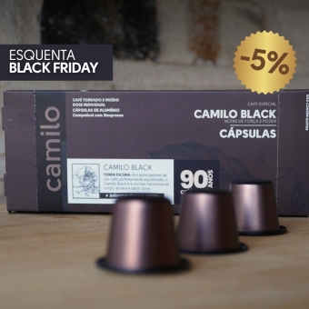 Cápsulas Camilo Black - 10 unidades