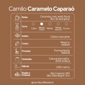 Café Camilo Especial Caramelo Caparaó 250g EM GRÃOS 100% Arábica