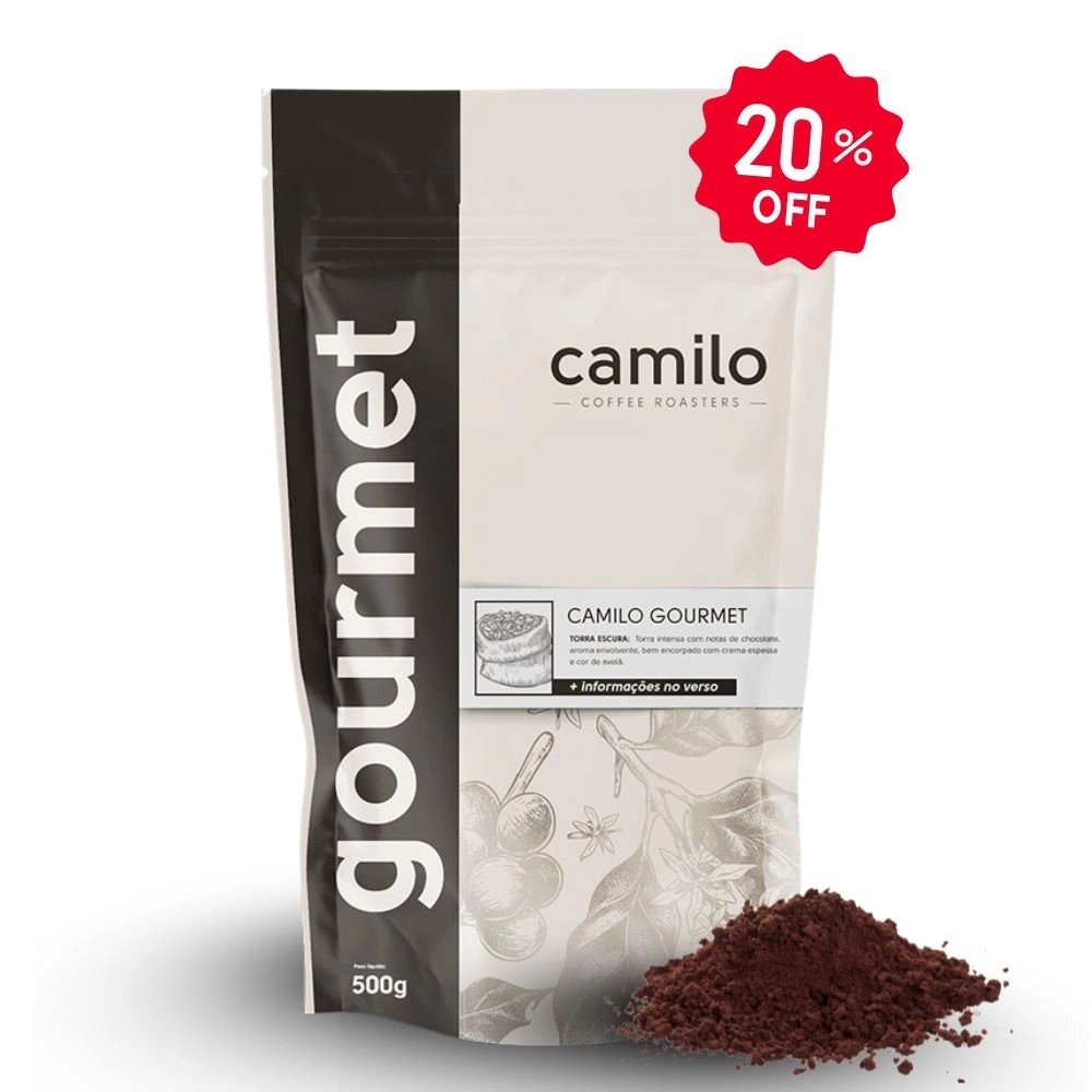 Café Camilo Gourmet 500g MOÍDO 100% Arábica