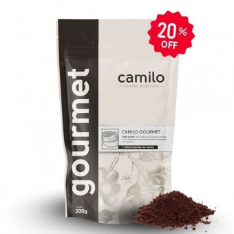 Café Camilo Gourmet 500g MOÍDO 100% Arábica